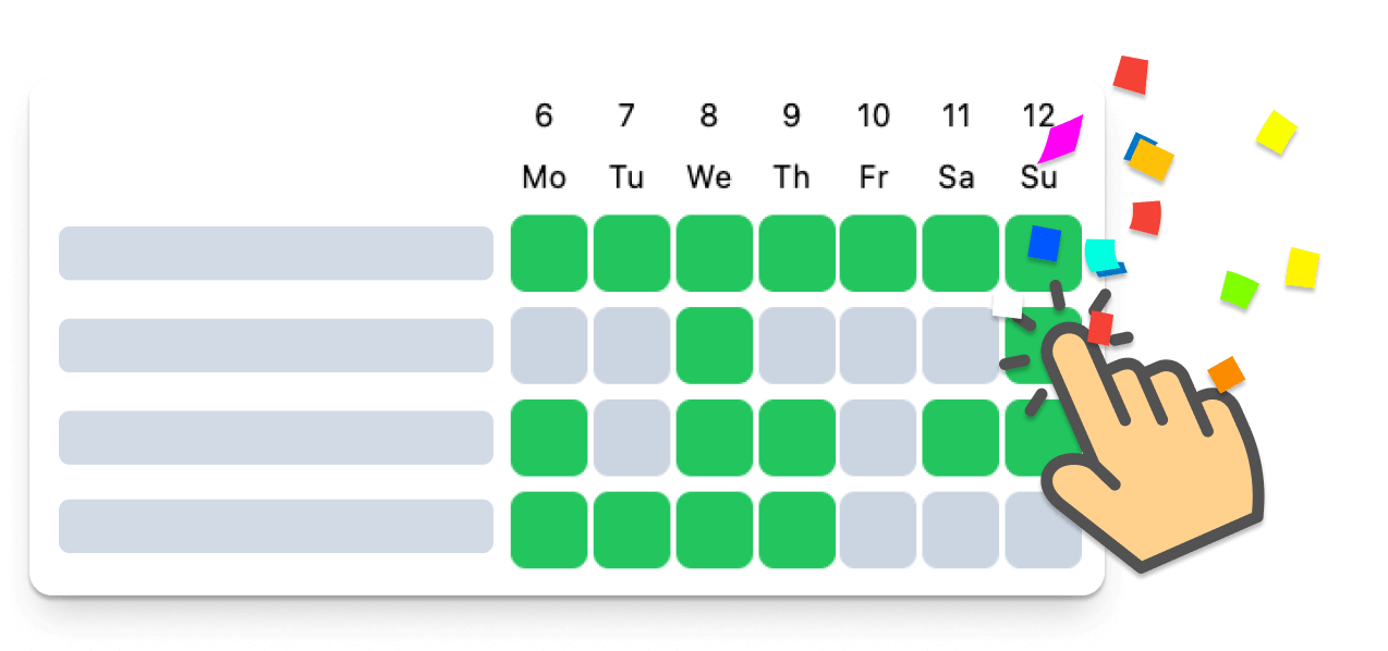 Habit Tracker Chrome extensiton